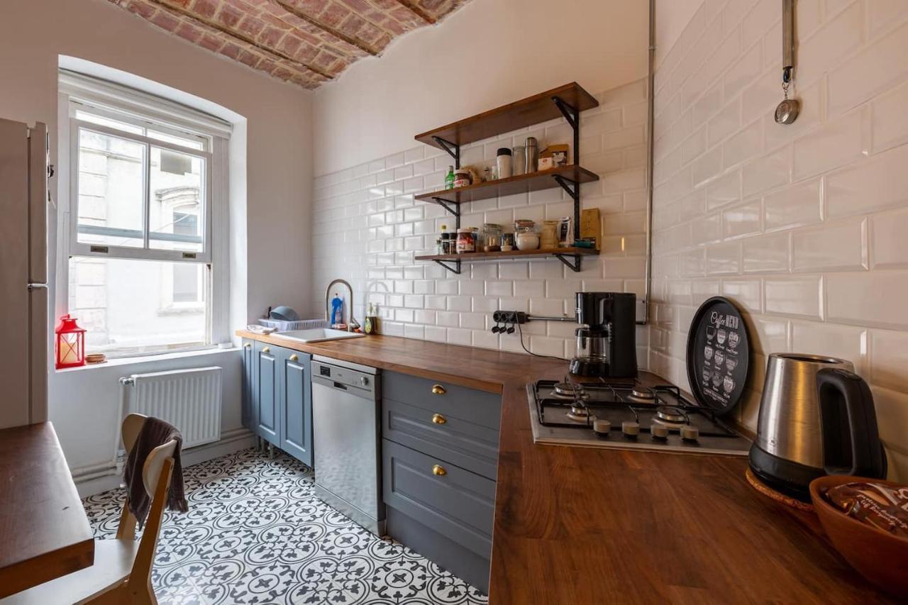 Renovated Apartment At The Heart Of Istanbul With Huge Terrace Istambul Exterior foto