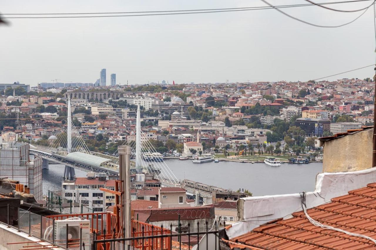Renovated Apartment At The Heart Of Istanbul With Huge Terrace Istambul Exterior foto