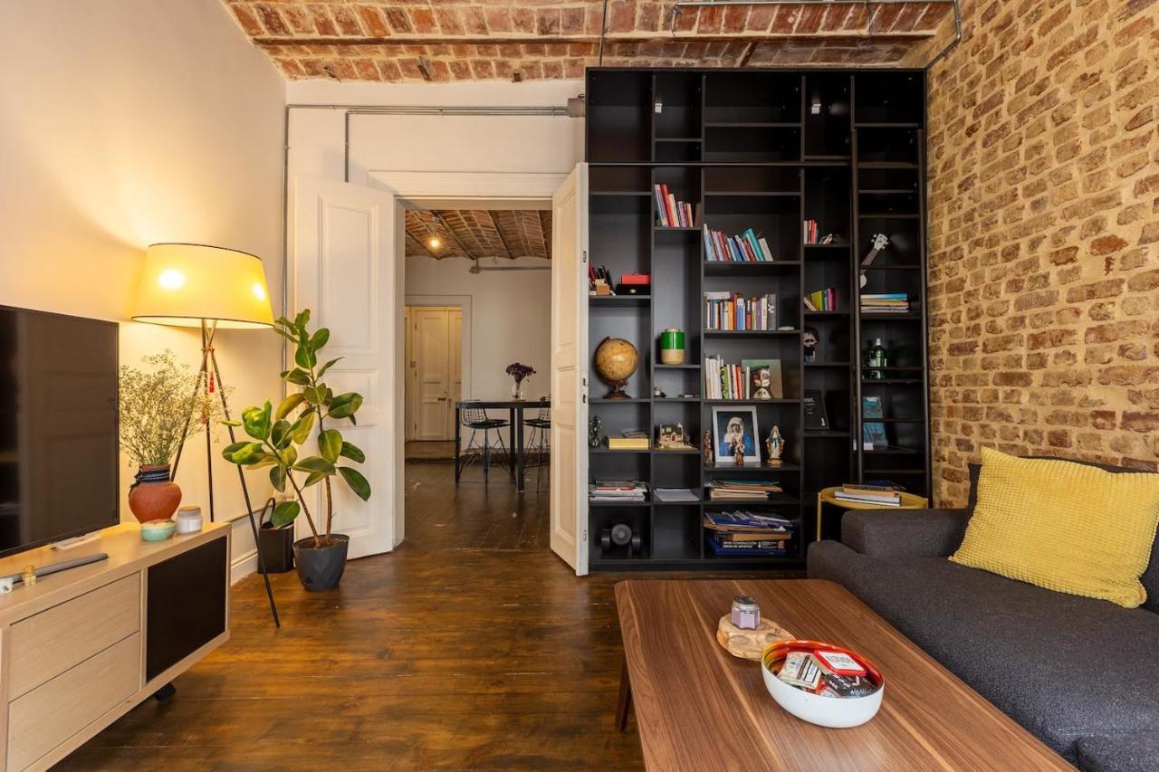 Renovated Apartment At The Heart Of Istanbul With Huge Terrace Istambul Exterior foto